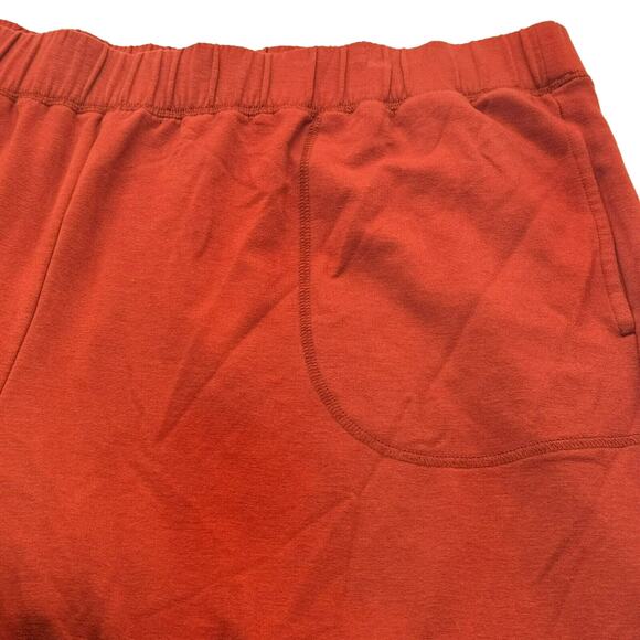 OLD NAVY | Women's 2X Burnt Orange High Rise Elastic Waist Wide-Leg Ankle Pants - Picture 1 of 10